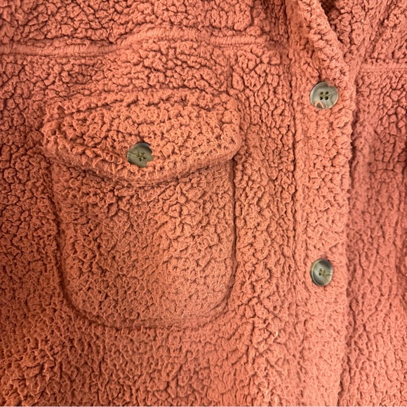 32 Heat Rust Sherpa Jacket size XL / XXL Women - Picture 6 of 13